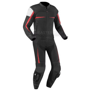Traje de Motocicleta Cómodo, Traje de Motocicleta de Cuero Resistente, Traje de Motocicleta de Alta Calidad Resistente al Viento - Product Image 5