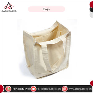 Venta al por mayor de tamaño personalizado reutilizable plegable de algodón bolsa de lona Para Promociones para ir de compras - Product Image 5