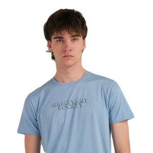 เสื้อยืดผู้ชายผ้าคอตตอน100% สำหรับ230gsm เสื้อโอเวอร์ไซส์ความยาวแบบเรียบพิมพ์ลาย DTG บนวัสดุ230gsm เฮฟวี่เวท - Product Image 1