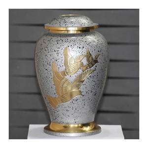 New Look With Reasonable Price Hand <b>Crafted</b> Cremation Urns Funeral <b>Supplies</b> Wholesale Aluminum Urn Cremation With Top Quality - Product Image 6