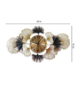 Fashion Home <b>Decor</b> Metal <b>Wall</b> <b>Clock</b> Christmas Modern Design Abstract Quartz Movement Battery Powered <b>Wall</b> Art for Bedroom Office - Product Image 6