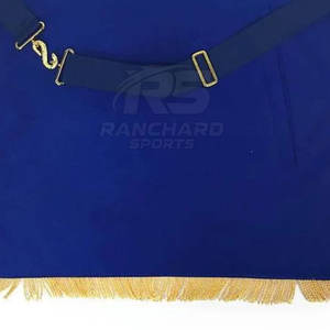 Mandil Masónico Estilo Arco Real, Bordado, Mandil de Aprendiz Entrado, Diseño Blanco Limpio, Mandil de Francmasón - Product Image 5