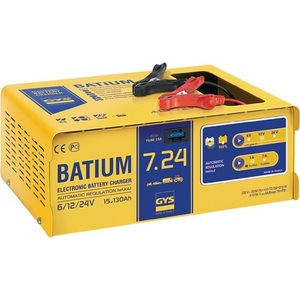 เครื่องชาร์จแบตเตอรี่ในตัว GYS BATIUM 7-24 ใช้งานได้กับ 6/12/24 โวลต์ 3-7 แอมป์ - Product Image 1
