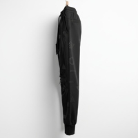 Nouveaux Joggers Homme Y2K Style Urbain Personnalisés en Toile Mi-Épaisse avec Taille Élastique, Graphiques 3D, Genoux Déchirés et Patchs en Maille Respirants