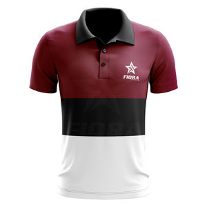 Nuevo diseño personalizado para adultos, algodón antiarrugas para hombres de su propia marca para camisa de manga corta con bolsillo Dry Fit Golf - Product Image 1