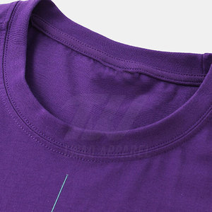 En nuevo stock personalizado color hombres camiseta al por mayor impreso logotipo hombres camiseta de alta calidad hombres camiseta - Product Image 3