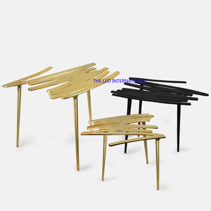 Juego de 3 mesas auxiliares para sala de estar, hogar, hotel, superventas, accesorios para muebles de sala de estar, mesas auxiliares - Product Image 1