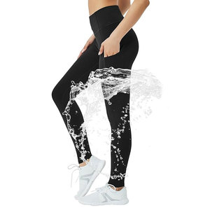 Custom breathable <b>leggings</b> women OEM stretch fabric logo printing perfect for sportswear activewear and promotions - Product Image 1