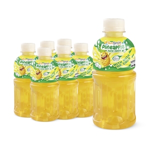 น้ำสตรอว์เบอร์รีผสมวุ้นมะพร้าวในกระป๋องขนาด 320 มล. - ยี่ห้อซันสไมล์ น้ำผลไม้ผสมรสชาติต่างๆ ราคาขายส่ง - Product Image 2