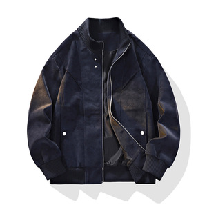 Chaqueta de Cuero Gruesa para Hombre, Estilo Holgado y Moderno, con Forro Polar, Talla Grande, Precio de Fábrica en China, Personalizable - Product Image 6