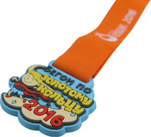 Medallas Deportivas Personalizadas al por Mayor para Maratón, Premio Promocional, Diseño <span class=keywords><strong>de</strong></span> Medalla <span class=keywords><strong>de</strong></span> Goma <span class=keywords><strong>de</strong></span> PVC, Forma Sublimada <span class=keywords><strong>con</strong></span> Cintas - Product Image 3