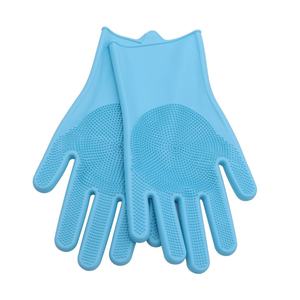 <b>Pet</b> Bathing Gloves & Thickened Anti-Scratch Silicone <b>Brush</b> for Cats and Dogs-Removes Loose Fur - Product Image 4