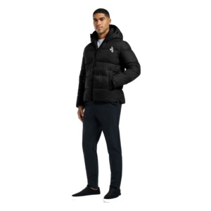 Chaquetas Acolchadas para Hombre Ligeras con Diseño de Cuello Alto y Material Acolchado, Compra Exclusiva de Chaqueta Acolchada - Product Image 2