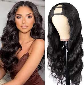 วิกผมแบบ U Part ทรงบอดี้เวฟ ผมแท้เวอร์จินเรมี่ นุ่มสลวยจากผมมนุษย์อินเดีย - Product Image 1