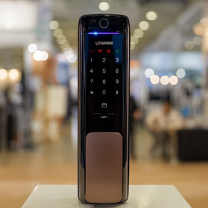 Evernet L201P-F Thông Minh Kỹ thuật số Cửa Khóa Push-Pull với mật khẩu thẻ chìa khóa vân tay & BT cho công nhận An ninh làm Hàn Quốc - Product Image 5