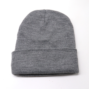 Gorro acanalado acrílico unisex personalizado gorros suaves de punto de lana de invierno de alta calidad mejor fabricados con servicio OEM para todos los tamaños - Product Image 3