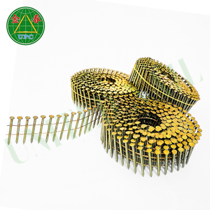 ¡Muestras gratis disponibles! Clavos de bobina tipo vástago liso y diseño de estilo de cabeza plana/a cuadros de acero galvanizado, hecho en Vietnam - Product Image 5