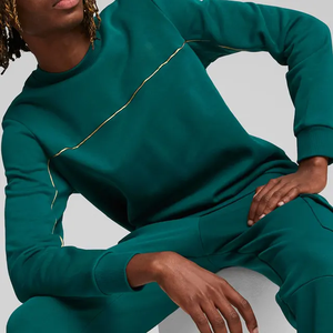 Offre Spéciale plaine vêtements décontractés sweats pour hommes O cou plein Logo personnalisé hiver mode hommes sweat - Product Image 2