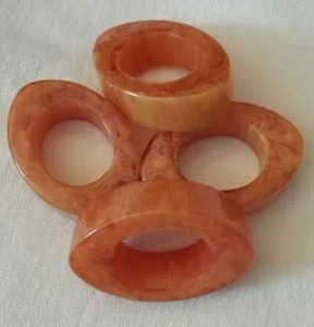 Elegant <b>Resin</b> Napkin <b>Rings</b> Designer <b>Resin</b> Table Decoration for Weddings and Parties - Product Image 4