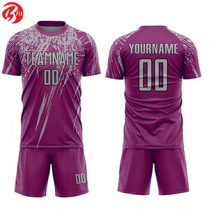 Ropa de fútbol masculina de moda para adultos Top y camisetas Impresión por sublimación Camiseta de fútbol Tecnología de corte automatizado - Product Image 4