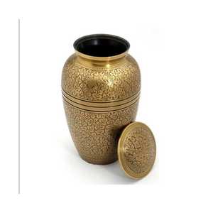 Custom Design Handicrafts Atlantic Urns Funeral <b>Supplies</b> Wholesale Brass Urn Cremation Custom Design With Export Quality - Product Image 4