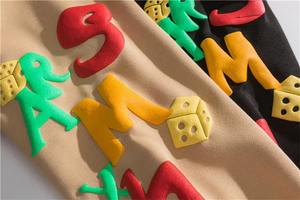 Sudadera con Capucha y Pantalones Deportivos de Invierno para Hombre, Diseño Nuevo, 100% Algodón, Felpa Francesa Gruesa, Bordado 3D, Diseño Personalizado - Product Image 3