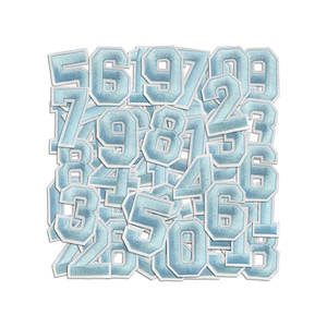 Custom Woven Patch Embroidered Patch <b>Iron</b> <b>on</b> Clothing Patches Custom Embroidery Patch - Product Image 2