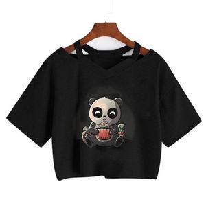 T-shirts T-shirts de gymnastique pour femmes en vrac T-shirts d'été pour femmes à imprimé personnalisé pour l'extérieur - Product Image 3