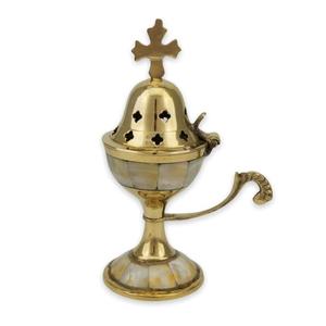 3 Chain Hanging <b>Incense</b> Burner Metal Crafts Luxury Style Brass Bakhoor Burner Wedding <b>Church</b> Decoration Aroma Diffuser For Gifts - Product Image 6
