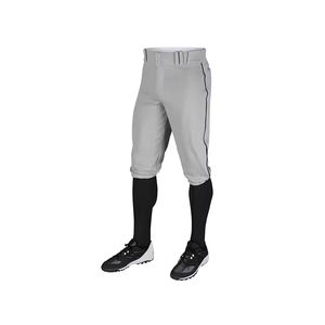 Shorts de baseball/softball pour adultes en sublimation intégrale, respirants, antibactériens, séchage rapide, pantalon personnalisé en polyester - Product Image 6