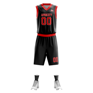Uniformes de baloncesto personalizados conjunto para hombres equipo juvenil nombre Número Logo impresión 100% malla transpirable poliéster ropa deportiva al por mayor - Product Image 1