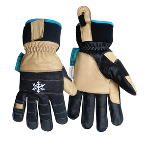 Nouveau modèle Gants de ski d'hiver à doigts entiers Gants de sports de plein air chauffants Gants de ski en cuir pour le snowboard par temps froid - Product Image 3