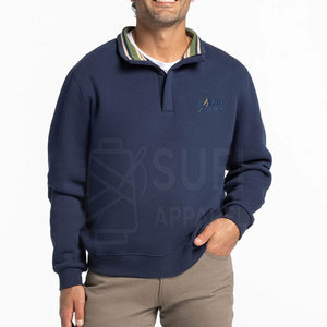 เสื้อสเวตเชิ้ตผู้ชายแบบซิปสี่ส่วน ผ้าฟลีซ พิมพ์ลายดิจิทัล เป็นมิตรกับสิ่งแวดล้อม แห้งเร็ว เหมาะสำหรับออกกำลังกายกลางแจ้งและสวมใส่ในชีวิตประจำวัน - Product Image 1