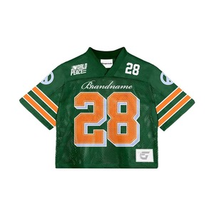 Custom Heat-Transfer Printed Breathable <b>Plus</b> <b>Size</b> American Football Jersey Retro Oversized <b>Mesh</b> Streetwear Fan Shirt - Product Image 1