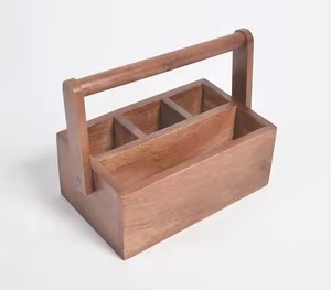 Porte-couverts en bois le plus vendu, porte-couverts pour ustensiles de cuisine, caddy - Product Image 5