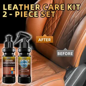 Kit d'entretien du cuir multi-usages avec spray sûr pour vêtements, meubles, intérieurs de voiture, chaussures, bottes, sacs, pour toutes les couleurs - Product Image 6