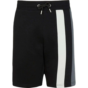 Custom Men's Color Block T Shirt Shorts <b>Set</b> 100% Polyester Winter Casual 2 Piece Breathable <b>Knitted</b> Tracksuit OEM ODM Private - Product Image 4