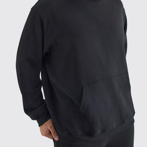 Sudadera con capucha holgada de algodón vintage con estampado personalizado, estilo retro, para hombre, deportiva. - Product Image 5