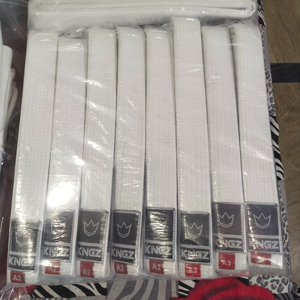 Cinturones de Karate Profesionales Duraderos de Último Diseño, Envío Gratuito, Gran Venta, 100% Algodón, Unisex, Bright Way International - Product Image 1