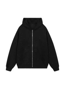 เสื้อฮู้ดผ้าหนาสำหรับผู้ชายผ้าคอตตอนเนื้อหนาอบอุ่นสำหรับใส่เล่นกีฬาฤดูใบไม้ร่วงและฤดูหนาว - Product Image 3