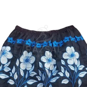 Faldas bordadas de mujer informales al por mayor, algodón transpirable de color sólido personalizado, último estilo - Product Image 3