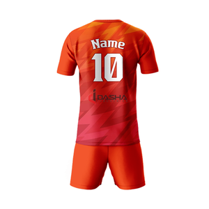 Uniformes de Fútbol de Poliéster Personalizados de Alta Calidad para Hombre, Conjuntos de Camisetas de Equipo, Tejido Transpirable de Secado Rápido, Colores Personalizados - Product Image 2