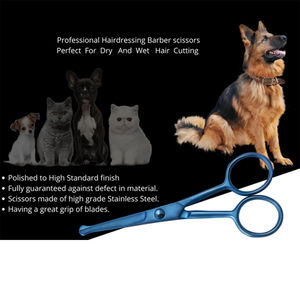 Ciseaux de toilettage pour animaux de compagnie, instrument médical, acier inoxydable, design durable et confortable pour les longues séances de toilettage, adaptés - Product Image 2