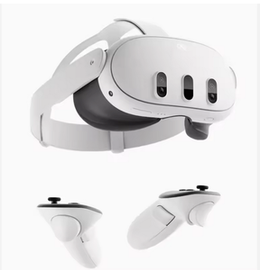 Casque de réalité virtuelle blanc de qualité supérieure avec manettes en plastique - Product Image 2