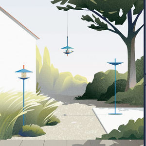 JH-Mech-Mangeoire à oiseaux robuste améliorée pour jardin extérieur et cour Mangeoire à oiseaux debout - Product Image 2