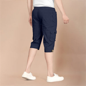 Ropa de trabajo para hombre, pantalones cortos de carga hasta la rodilla con múltiples bolsillos, transpirables con nuevo diseño elegante para un uso funcional y un aspecto moderno - Product Image 5