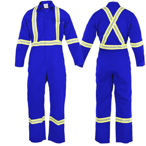 2022 nueva llegada ropa de trabajo ligera de alta calidad Impresión de logotipo personalizado mejor diseño PP mono de seguridad traje protector - Product Image 1