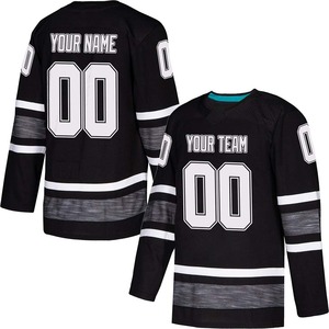 เสื้อฮอกกี้น้ำแข็งทีมแบบปรับแต่งได้-ผ้าโพลีเอสเตอร์ 100% ระบายอากาศได้ดี ชุดป้องกันสำหรับกีฬาฮอกกี้ พร้อมสีและโลโก้ตามสั่ง - Product Image 5