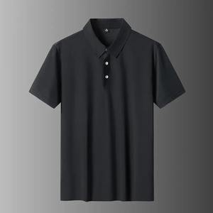Polo de Manga Larga para Hombre, Estilo Golf, Corte Ajustado, Algodón de Alta Calidad, Tejido de Punto, Estampado Sólido y a Rayas, Estilo Casual - Product Image 3