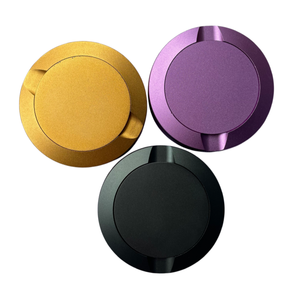 กระป๋องสนุสอะลูมิเนียมแบบมีลายกันลื่น สลักลายด้วยเลเซอร์ ผลิตตามสั่ง ขายส่ง สำหรับจัดเก็บสนุส - Product Image 1